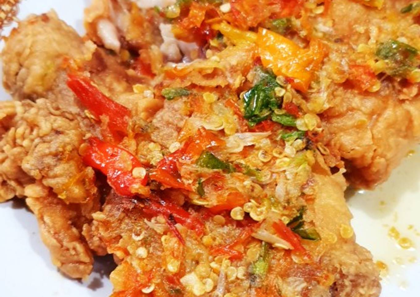 Ayam geprek bensu