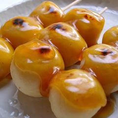 A picture of Soft and Chewy Dango With Only Tofu and Flour.