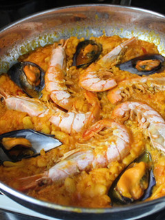 Una foto de Arroz con judías de bote