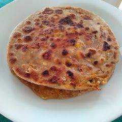 A picture of Sweet Corn paratha.
