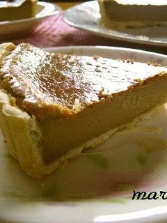 A picture of Coffee Cheesecake Tart.