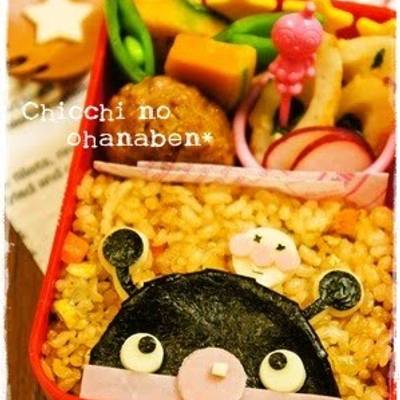 Eevee (Pokemon) Bento with Just 4 Ingredients Recipe by cookpad.japan -  Cookpad