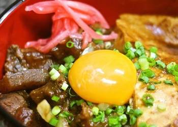 How to Make Delicious BClass Gourmet Food from Shinbashi Tokyo Beef Rice Bowl