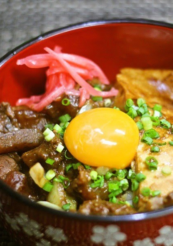 A picture of B-Class Gourmet Food from Shinbashi, Tokyo! Beef Rice Bowl.