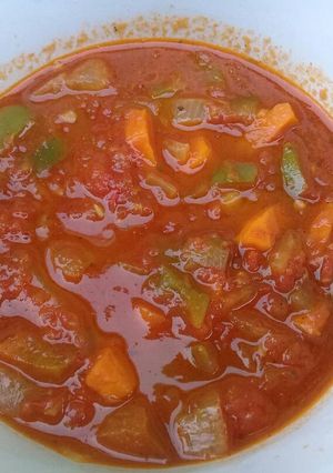 A picture of Tomato gravy.