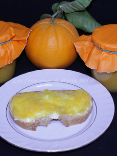 Una foto de Mermelada de naranja, sin azúcar