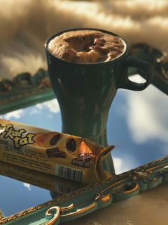 صورة لوصفة نسكافيه برغوة