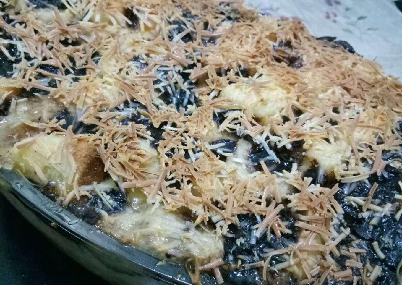 Choco Banana Bread Pudding