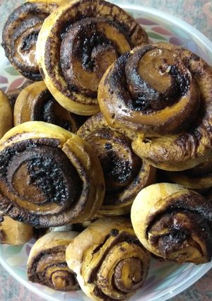 Szuper gyors kakaós csiga, ahogy mi szeretjük recept fotója