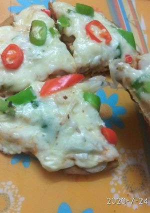 A picture of No Yeast Instant Pizza.