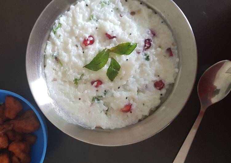 My Daughter love Curd Rice