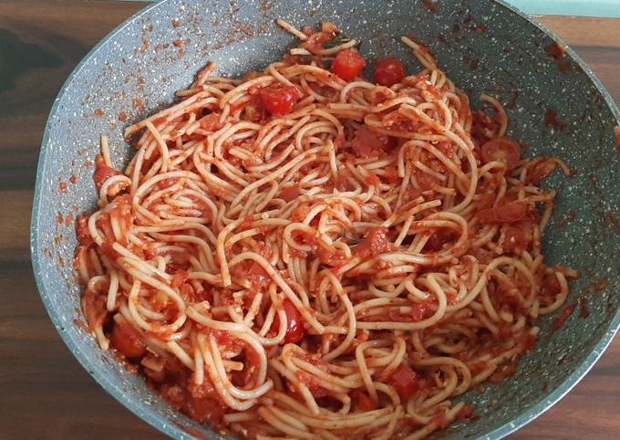 Recipe of Favorite Spaghetti with marinara sauce