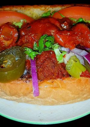 A picture of Mike's Smokey Beef Meatballs For Subs.