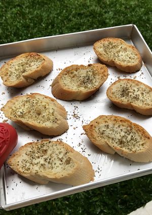 Foto resep Super simple garlic cheese bread