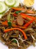 Mie kale goreng sayuran