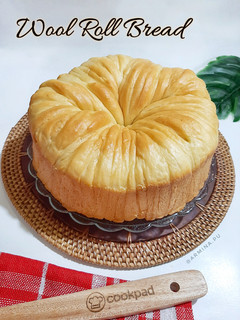 Foto resep Wool Roll Bread (lembut, 1x proofing)