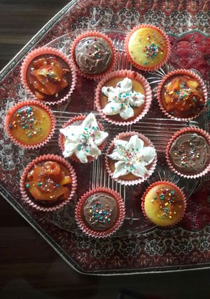 عکسی از دستور کاپ کیک (ساده)