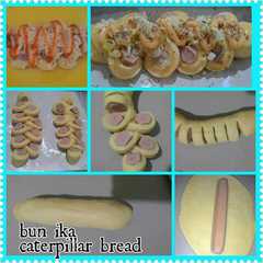 A picture of Caterpillar bread.