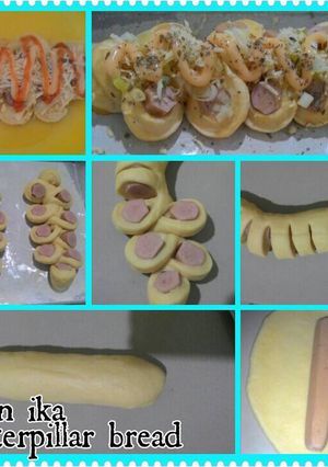 Foto resep Caterpillar bread