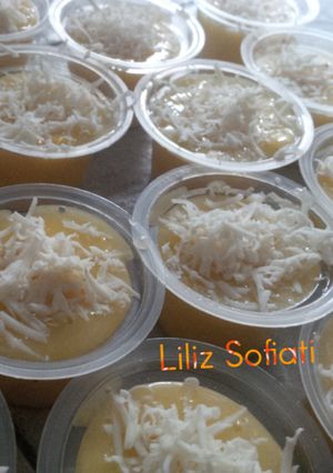 Foto resep Bubur Jagung Santan Keju