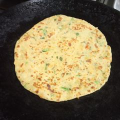 A picture of Mixed vegetable paratha.