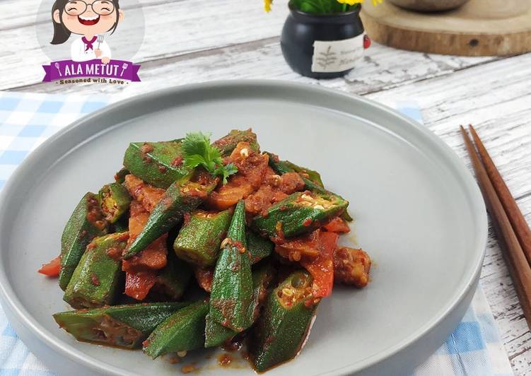 Cara Membuat Okra Sambal Terasi Vegan Alametut Yang Renyah