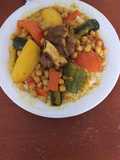 Cuscús bereber express con mi toque español