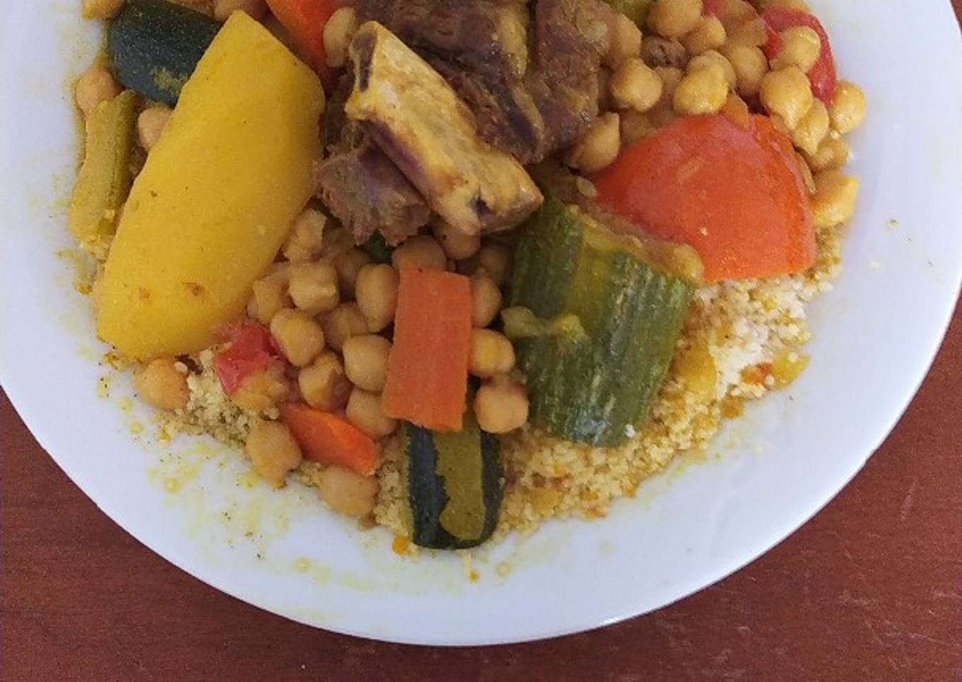 Cuscús bereber express con mi toque español