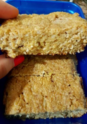 Una foto de Budín saludable de pera