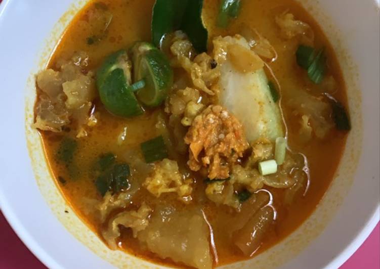 Recipe: Yummy Lontong kikil surabaya
