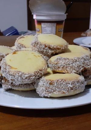 Una foto de Alfajores de maizena