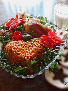عکسی از دستور دمپخت لوبیا چشم بلبلی