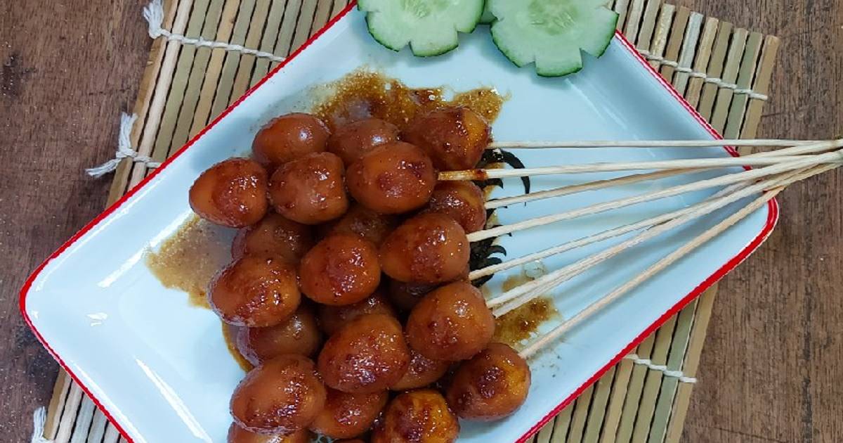 Resep Sate Telur Puyuh Ala Angkringan Oleh Beekitchen Cookpad