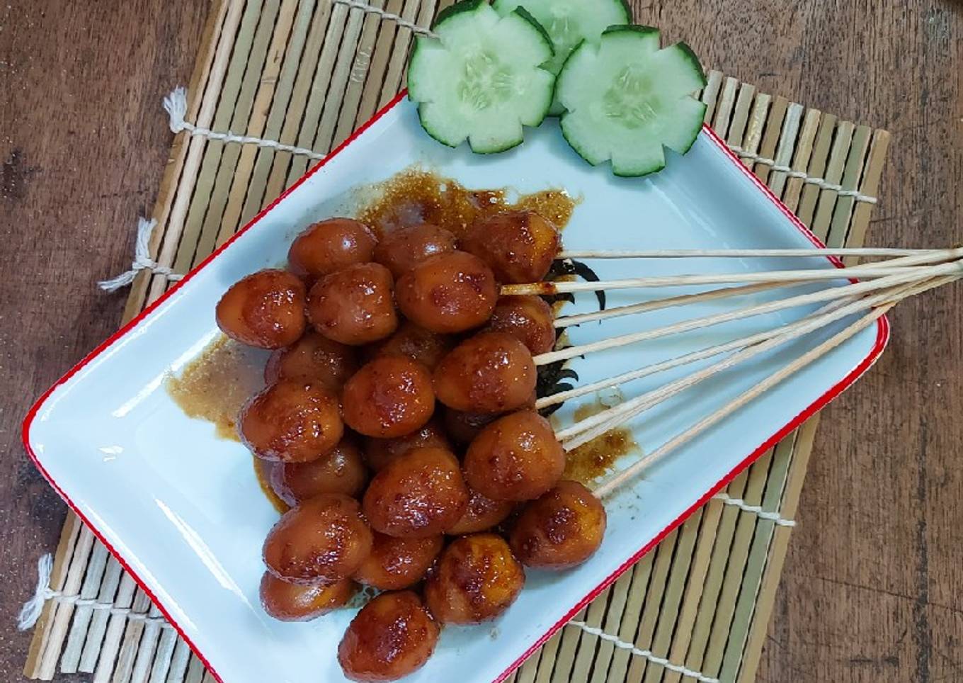 Sate Telur Puyuh ala Angkringan