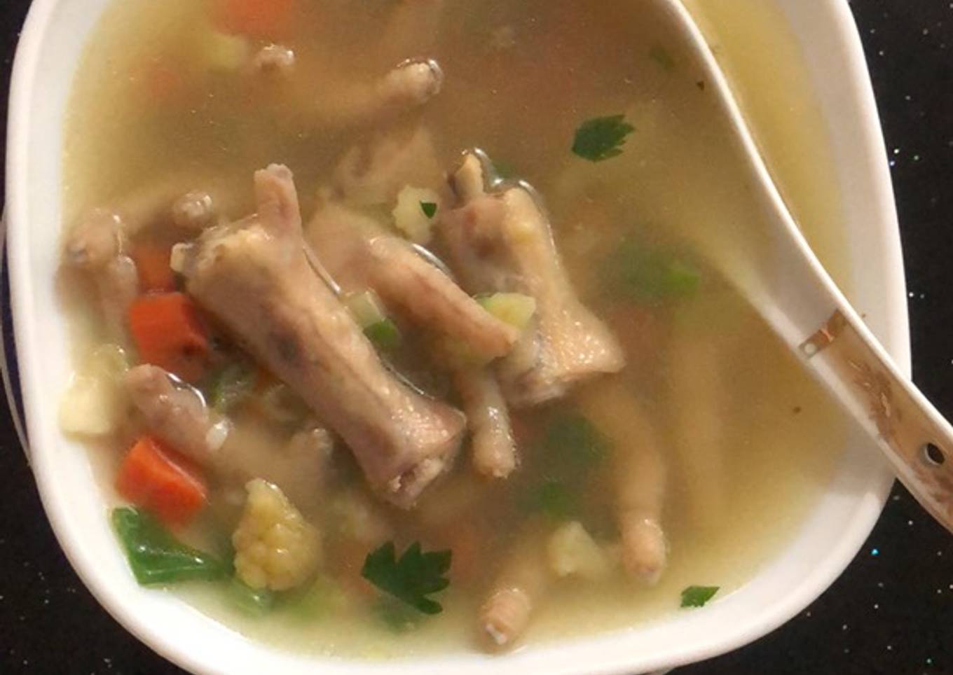 Sop Ceker Ayam SpesiaL