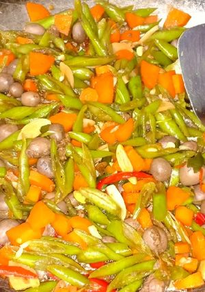 Foto resep Tumis sayur limpa ayam