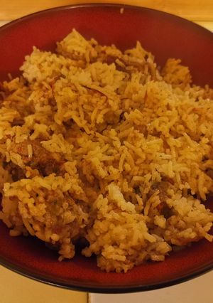 Une photo de Biryani à l'Agneau