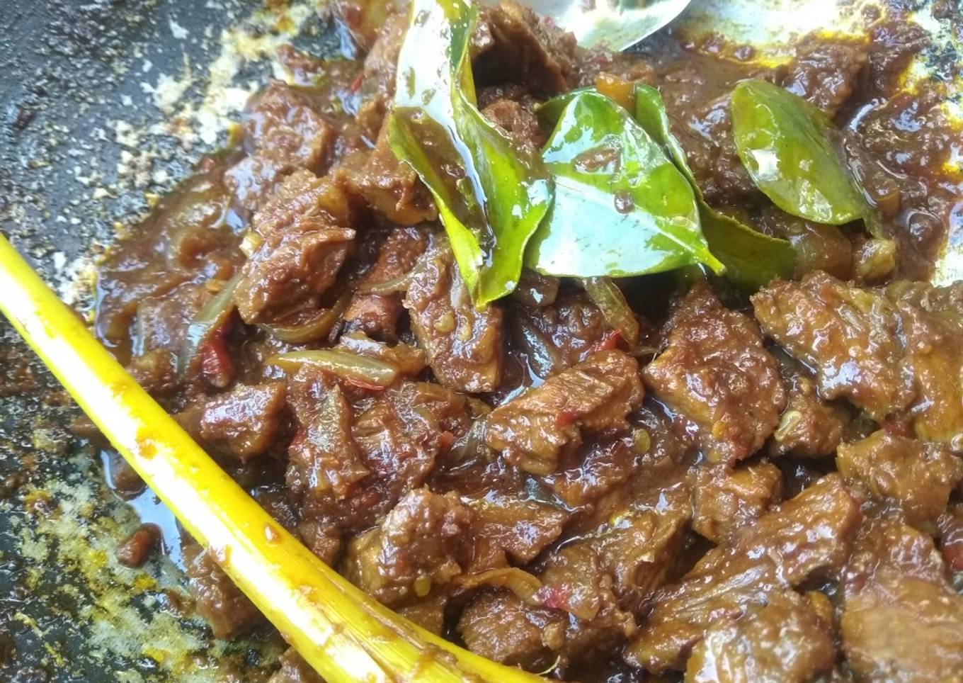 Daging sapi bumbu kecap mudah metode 5.30.7