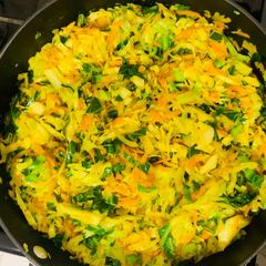 A picture of Curried Cabbage.