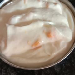 A picture of Mango Shrikhand.