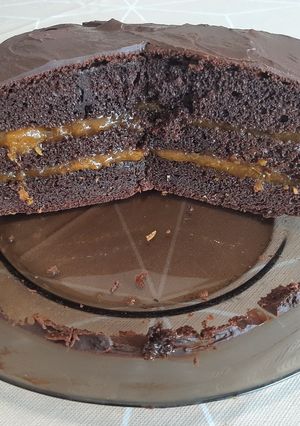 Cukormentes Zacher torta recept fotója
