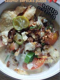 Foto resep Soto Betawi