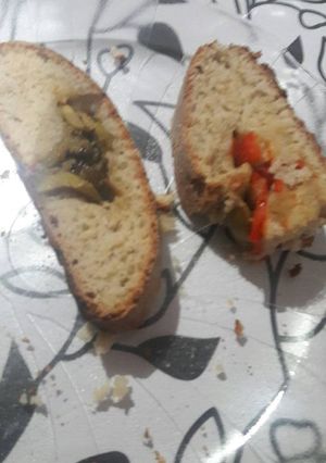 Una foto de Pan relleno