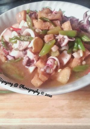 Foto resep Cumi Tahu Tumis
