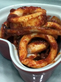 A picture of Spicy Calamari / Sambal Sotong.