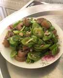 Mắc hói xào thịt bò