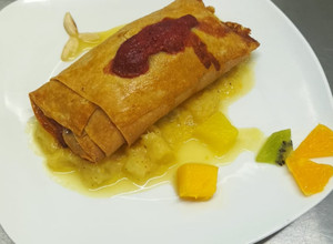 Una foto de Ecuadorian-strudel