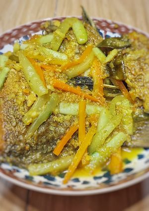 Foto resep 490 - Nila Acar Kuning (22-CPApron2026)
