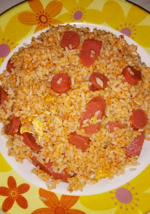 Foto resep Nasgor sosis super pedas
