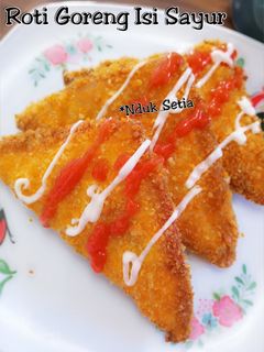 Foto resep Roti Goreng Isi Sayur